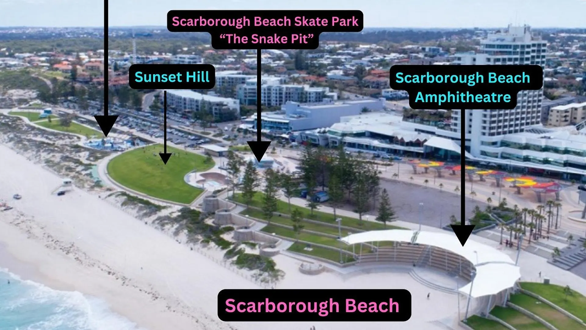 Coastal Beach Retreat Scarborough Pool & Slide! Perth